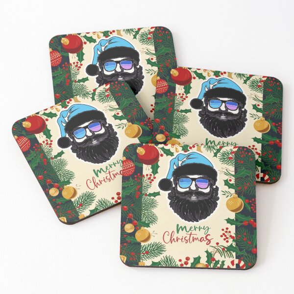 Item preview, Modern Looking Santa Claus Wishes Merry Christmas designed and sold by HG-Creation-Design.