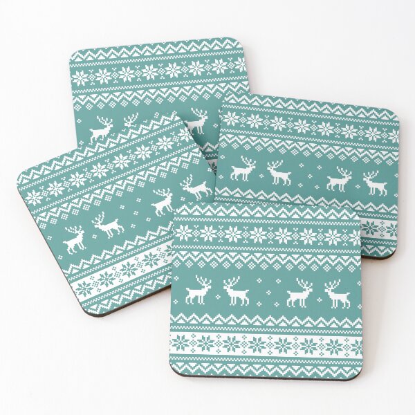 Item preview, Festive reindeer pattern designed and sold by KaonaDesigns.