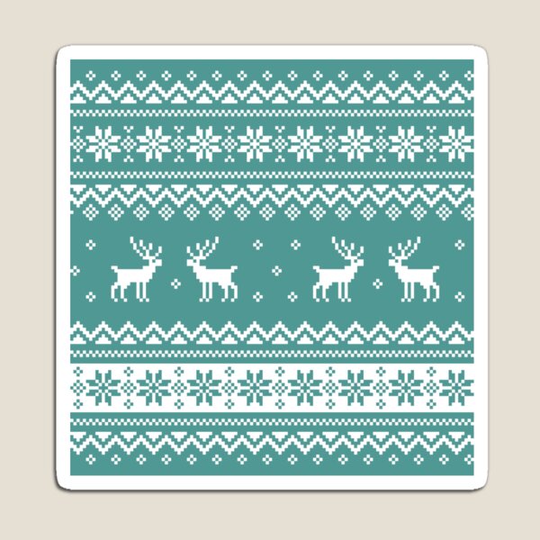Item preview, Festive reindeer pattern designed and sold by KaonaDesigns.