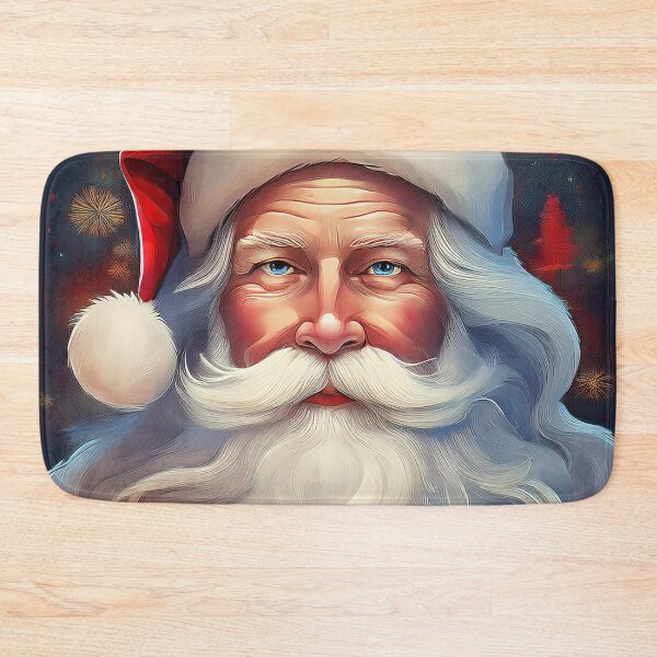 Item preview, Santa Clause Portrait designed and sold by LeonArtworks.