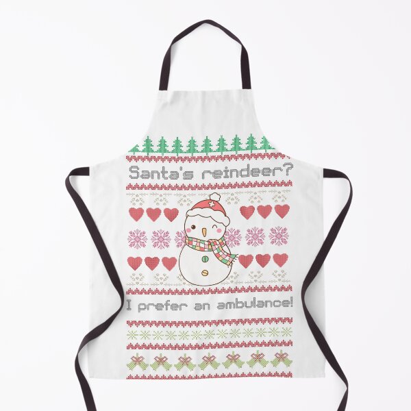 Item preview, Santa's reindeer? I prefer an ambulance! designed and sold by Dudiudi.