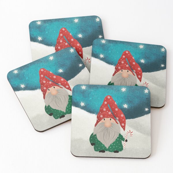 Item preview, Merry Christmas Gnome – Hand-Drawn Holiday Illustration designed and sold by BeUniqueByRomy.