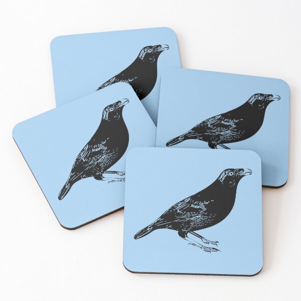 Item preview, Satin Bowerbird Black Design  designed and sold by designsasstultd.