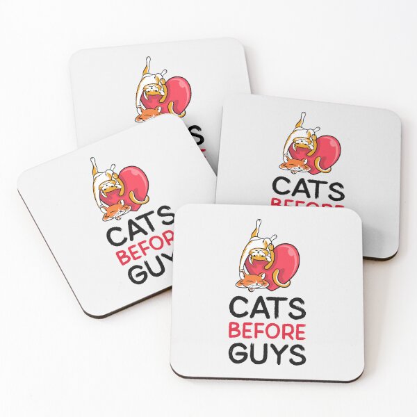 Item preview, Cats Before Guys designed and sold by Fanverse Merchandise.