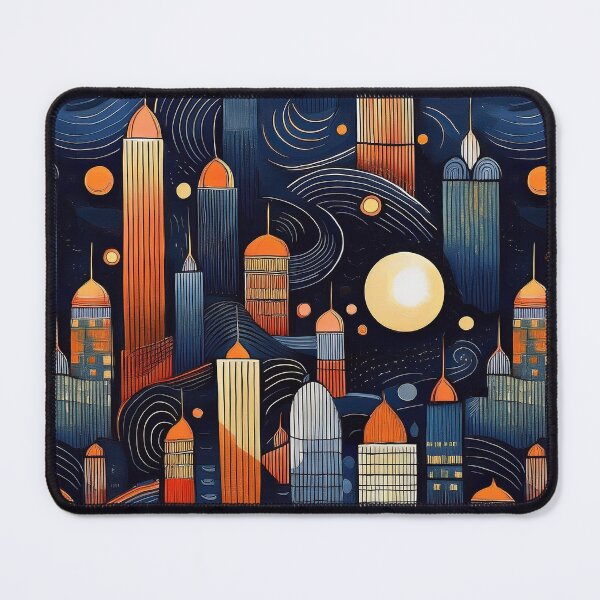 Item preview, Night cityscape designed and sold by Vibranta Studio.