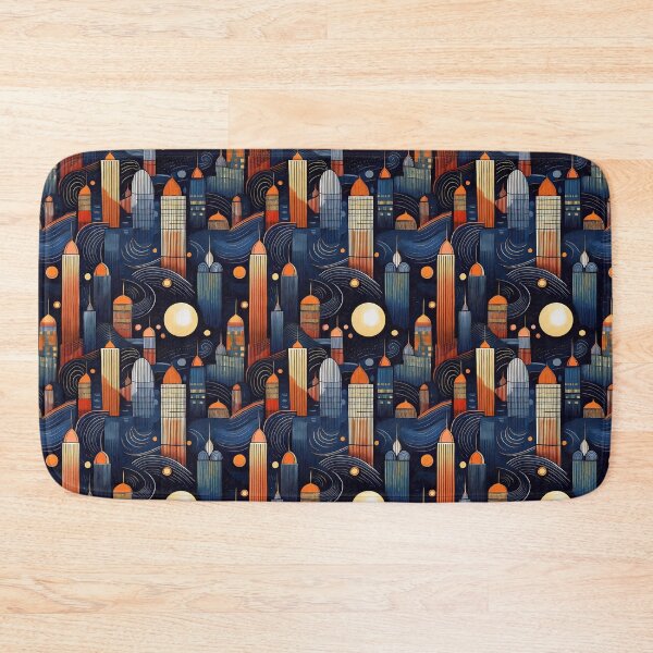 Item preview, Night cityscape designed and sold by Vibranta Studio.