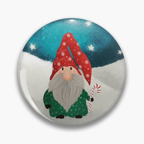 Item preview, Merry Christmas Gnome – Hand-Drawn Holiday Illustration designed and sold by BeUniqueByRomy.