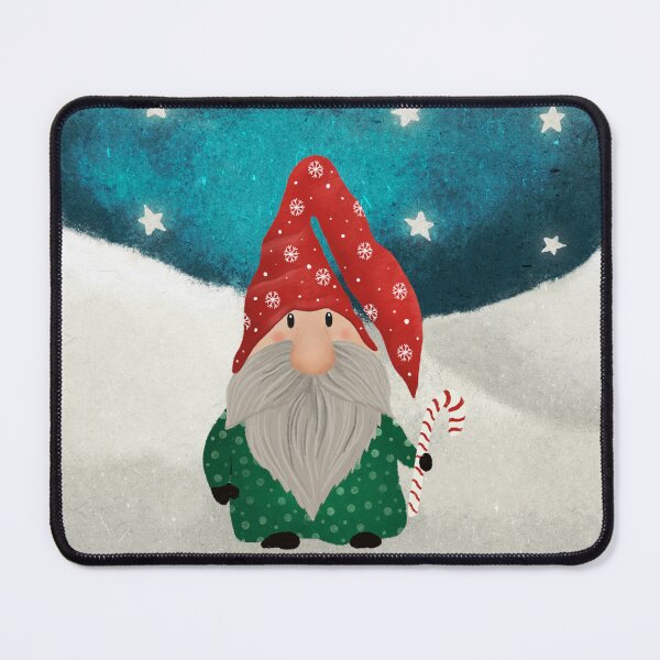Item preview, Merry Christmas Gnome – Hand-Drawn Holiday Illustration designed and sold by BeUniqueByRomy.