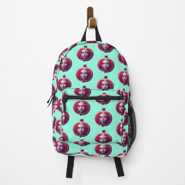Item preview, Pomegranate Face | Fruits Patterns | Fruit Creatures Collection designed and sold by monkeybusiness.pt.
