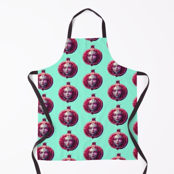 Item preview, Pomegranate Face | Fruits Patterns | Fruit Creatures Collection designed and sold by monkeybusiness.pt.