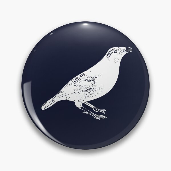 Item preview, Satin Bowerbird White Design  designed and sold by designsasstultd.
