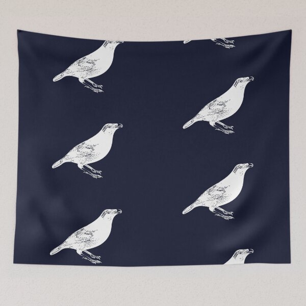 Item preview, Satin Bowerbird White Design  designed and sold by designsasstultd.