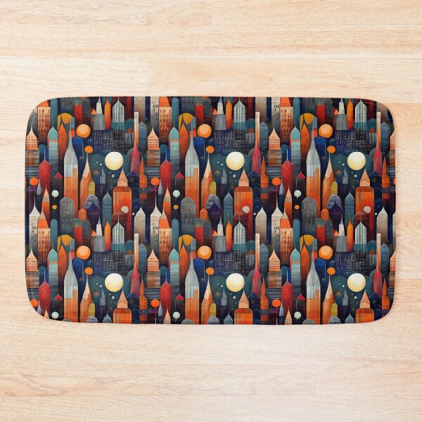 Item preview, Moonlight cityscape designed and sold by Vibranta Studio.