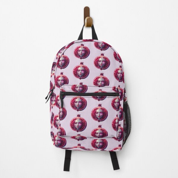 Item preview, Pomegranate Face | Fruits Patterns | Fruit Creatures Collection designed and sold by monkeybusiness.pt.