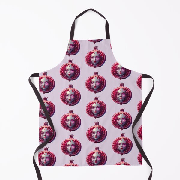 Item preview, Pomegranate Face | Fruits Patterns | Fruit Creatures Collection designed and sold by monkeybusiness.pt.