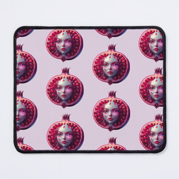 Item preview, Pomegranate Face | Fruits Patterns | Fruit Creatures Collection designed and sold by monkeybusiness.pt.