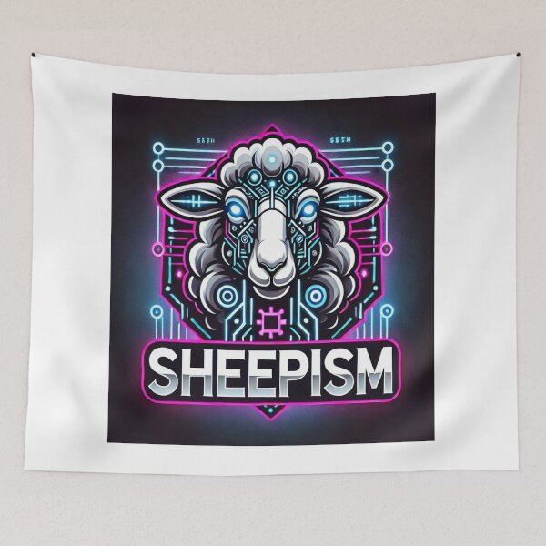 Item preview, Sheepism logo 6 designed and sold by Thpoar.