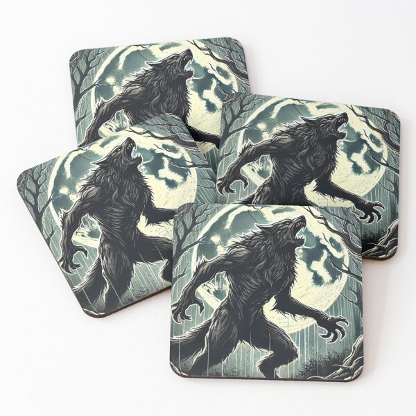 Item preview, The werewolf is searching for food designed and sold by Purpleflex.