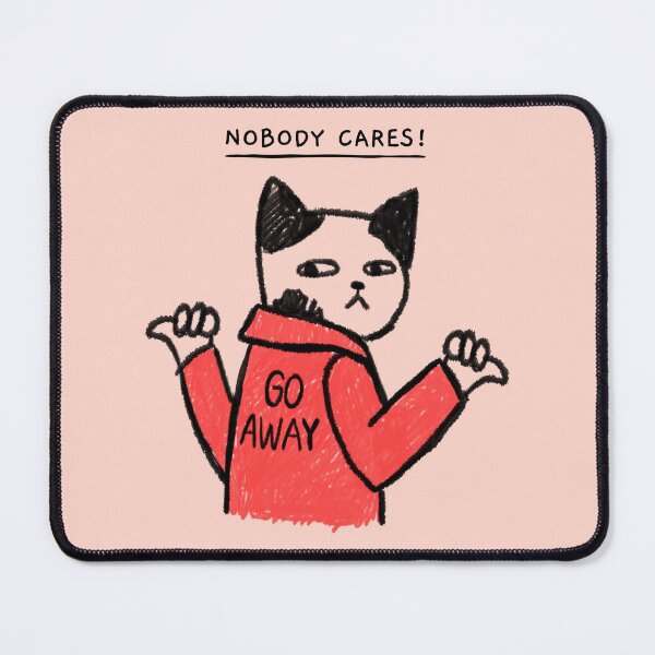 Item preview, Nobody Cares designed and sold by Fanverse Merchandise.