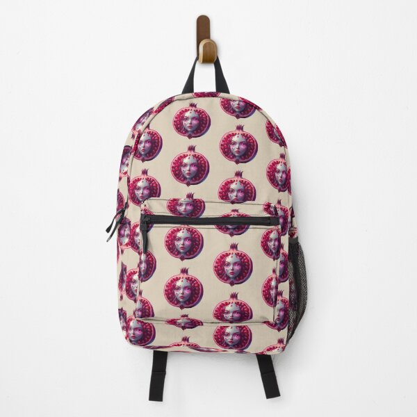 Item preview, Pomegranate Face | Fruits Patterns | Fruit Creatures Collection designed and sold by monkeybusiness.pt.