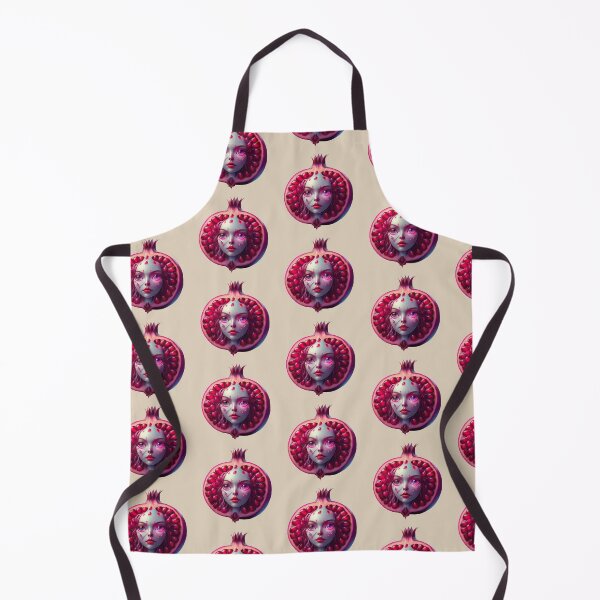 Item preview, Pomegranate Face | Fruits Patterns | Fruit Creatures Collection designed and sold by monkeybusiness.pt.
