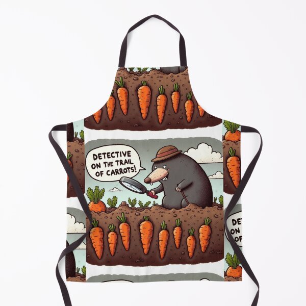 Item preview, A mole with a large magnifying glass designed and sold by DesignFreaks7.