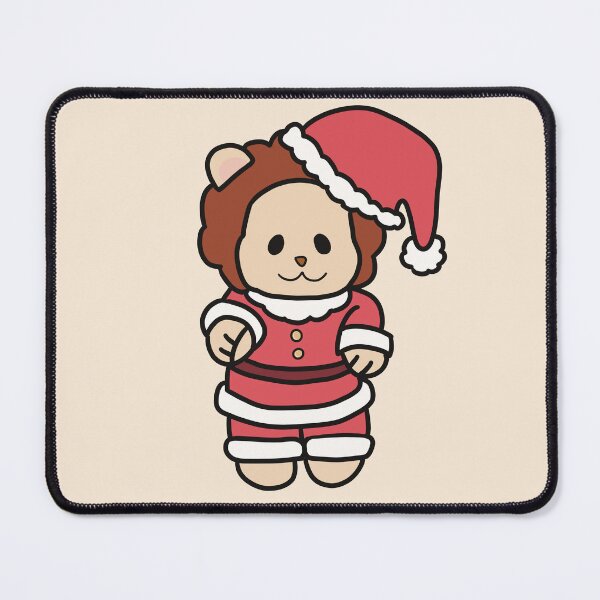 Item preview, Lion dressed as Santa Claus designed and sold by CheylaDesigns.