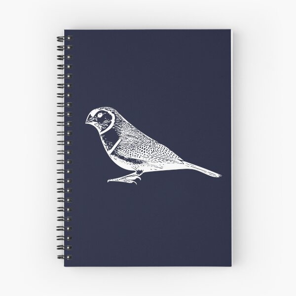 Item preview, Double-Barred Finch White Design  designed and sold by designsasstultd.