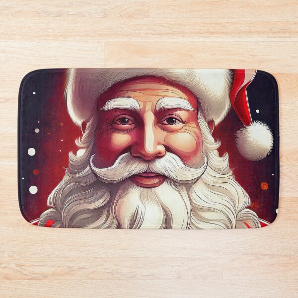 Item preview, Santa Clause Portrait designed and sold by LeonArtworks.