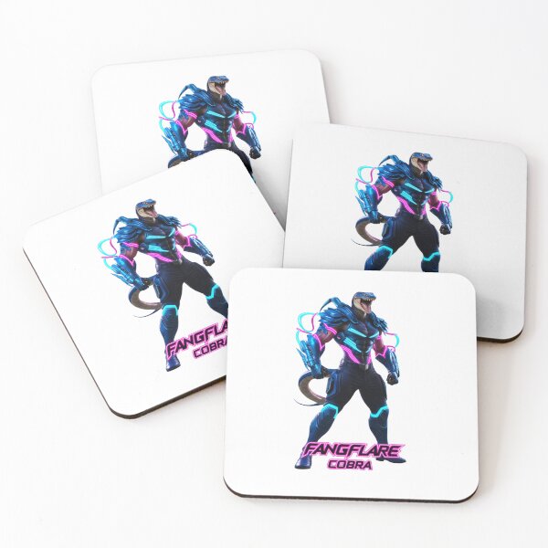 Item preview, Space Warrior Cobra - Neon Wilds - Gaming Themed Wild Animal Characters designed and sold by TANDIGITALSHOP.