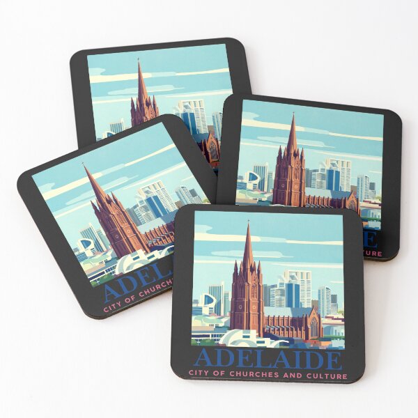 Item preview, Adelaide: A City Of Churches, Cultural Heritage, and Modern Charm designed and sold by elynne9.
