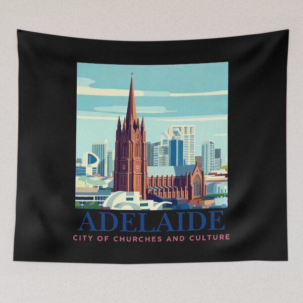 Item preview, Adelaide: A City Of Churches, Cultural Heritage, and Modern Charm designed and sold by elynne9.