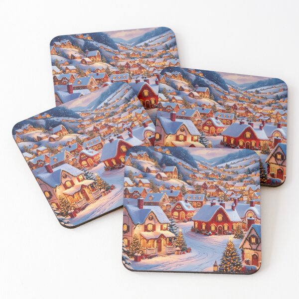 Item preview, Christmas village designed and sold by Tatjana  Hudak.