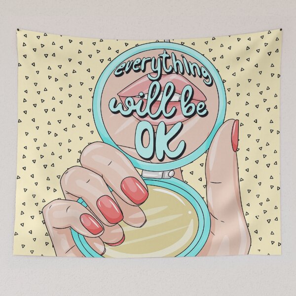 Item preview, Everything Will Be Ok designed and sold by Cope-Doodles.