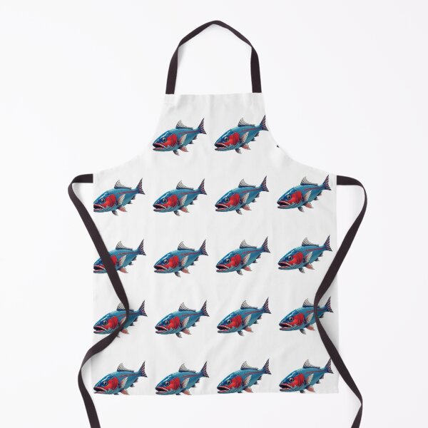 Item preview, American flag fish , american flag designed and sold by Misaali5-4.