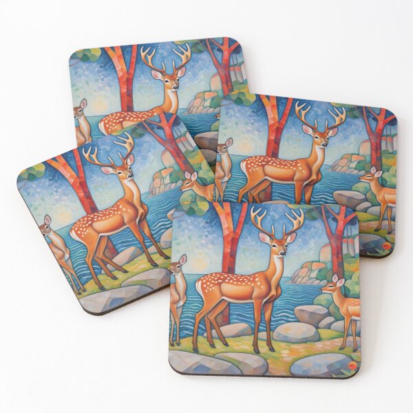 Item preview, Woodland Deer designed and sold by M-Y-A-R-T-.