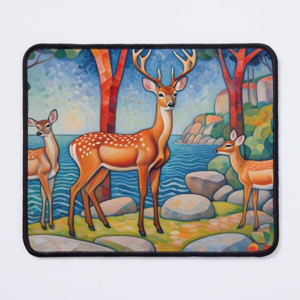 Item preview, Woodland Deer designed and sold by M-Y-A-R-T-.