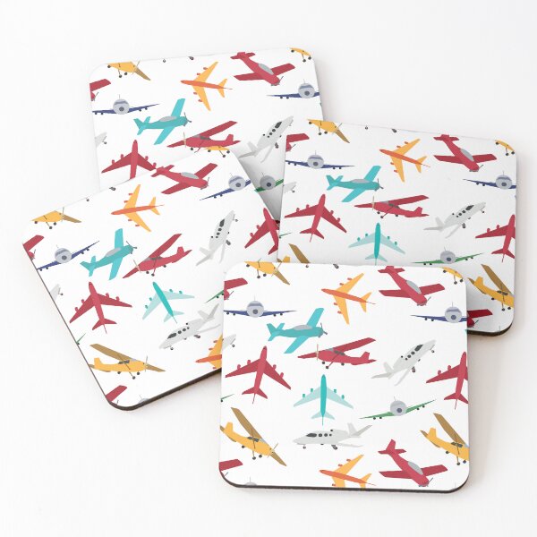 Item preview, Colorful Airplanes Pattern designed and sold by idovedesign.