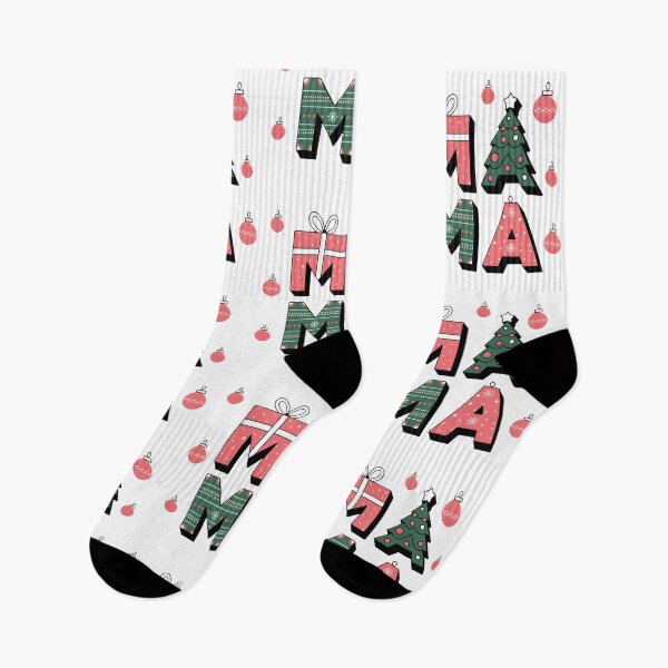 Item preview, Cute Christmas Mama Letters designed and sold by PlanetMarker.