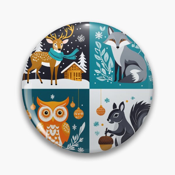 Item preview, New Year Seamless Pattern animal  designed and sold by Meemaart.