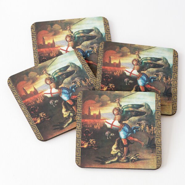 Item preview, St. Michael Archangel and Dragon designed and sold by BulganLumini.