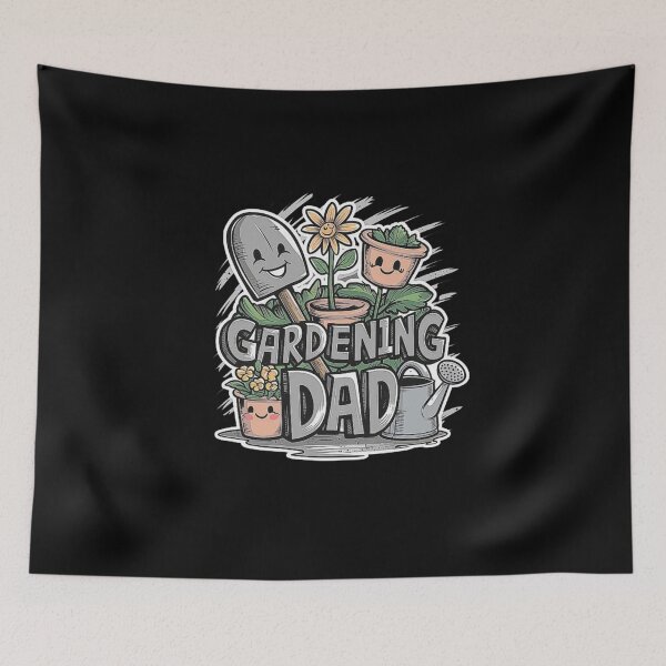Item preview, Gardening Dad Cute Plant Lover Illustration designed and sold by love3617.