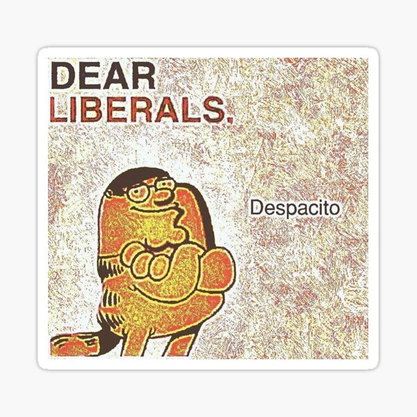 these liberals be like Sticker