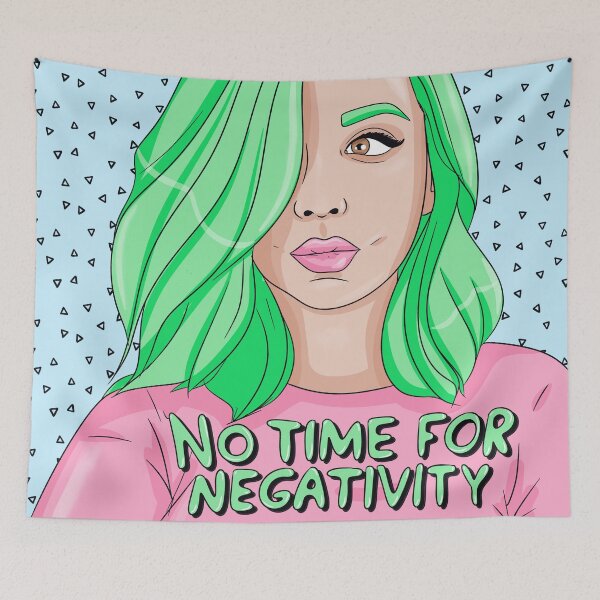 Item preview, No Time For Negativity designed and sold by Cope-Doodles.
