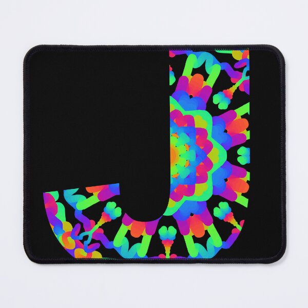 Item preview, KALEIDOSCOPE LETTER J designed and sold by ART-TYPE.