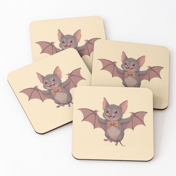 Item preview, Batty Smile A Cute Comic Caper Style designed and sold by MadeByHaresShop.