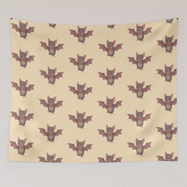 Item preview, Batty Smile A Cute Comic Caper Style designed and sold by MadeByHaresShop.