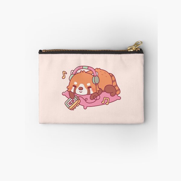 Item preview, Cute Red Panda Listening To Music designed and sold by rustydoodle.