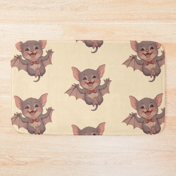 Item preview, Batty Smile A Cute Comic Caper Style designed and sold by MadeByHaresShop.