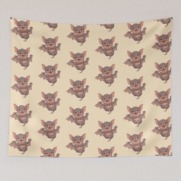 Item preview, Batty Smile A Cute Comic Caper Style designed and sold by MadeByHaresShop.